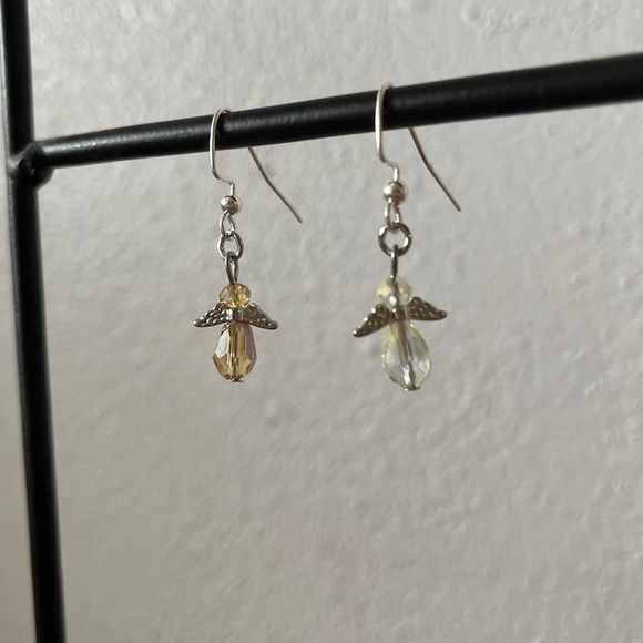 HANDMADE Mismatch Angel Earrings - Picture 2 of 3